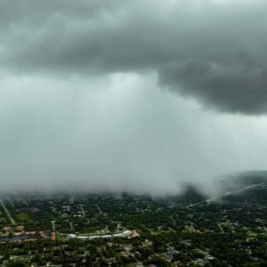 An image of extreme weather in Florida showing why metal roofing lake city fl is important. 